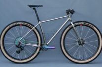 Rich’s stainless mountain bike